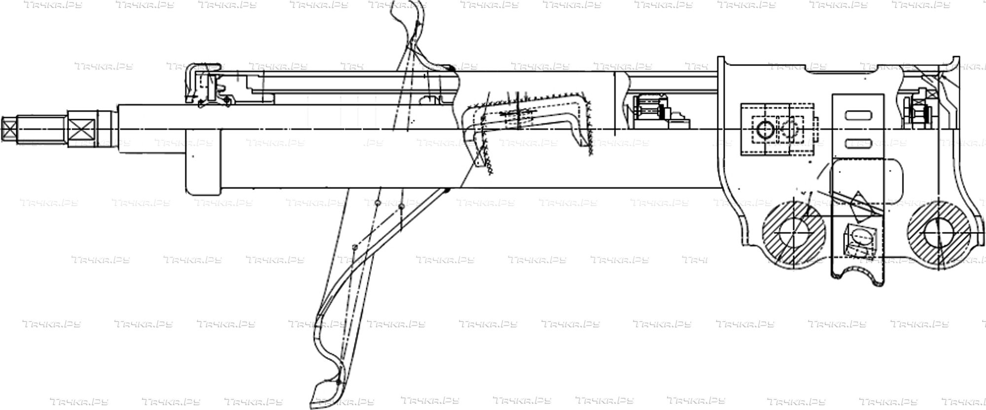 Амортизатор CTR. Артикул GY1382G