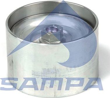 Натяжной ролик (натяжитель) приводного поликлинового ремня Sampa. Артикул 202.255