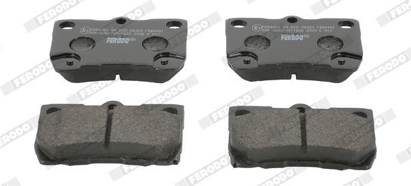Тормозные колодки Ferodo Premier Eco Friction. Артикул FDB4001