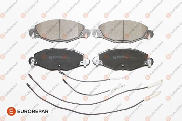 Тормозные колодки Eurorepar. Артикул 1617274180