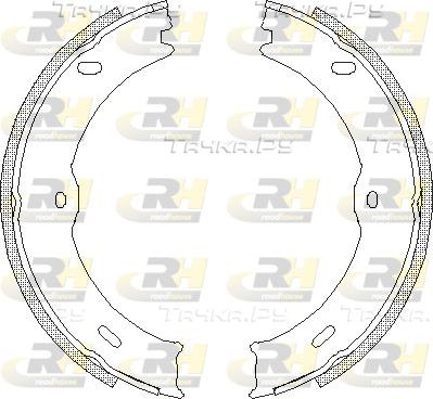 Тормозные колодки (стояночная тормозная система) RoadHouse. Артикул 4746.00