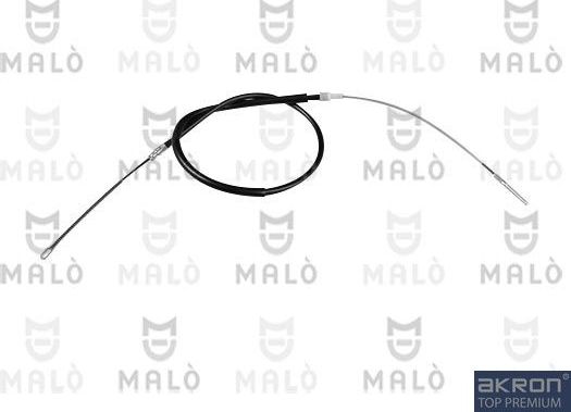 Трос ручника (тросик ручного тормоза) Malò. Артикул 22865