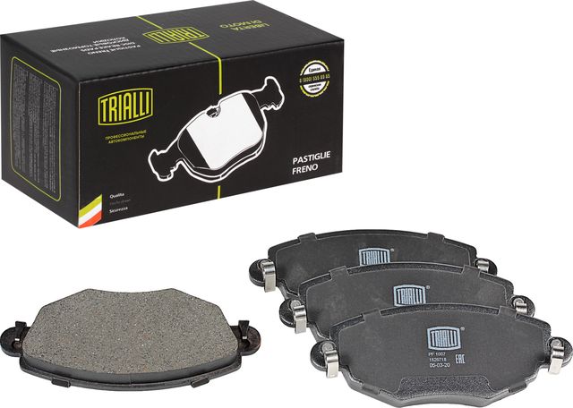 Тормозные колодки Trialli. Артикул PF 1007