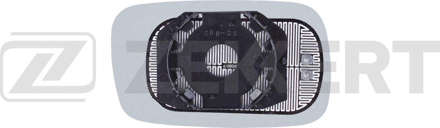 Зеркальное стекло бокового зеркала Zekkert. Артикул SP-1098