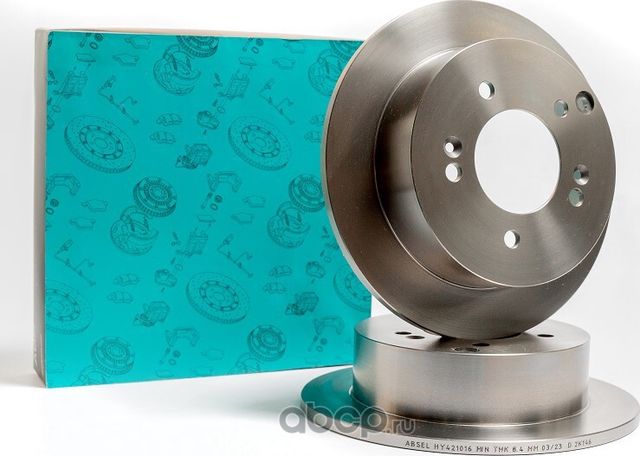 Диск тормозной задний (Absel). Артикул HY421016
