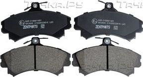 Тормозные колодки Zentparts. Артикул Z07358