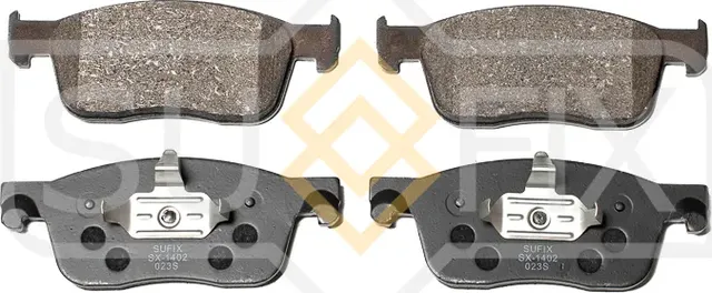 Колодки тормозные передние (Sufix). Артикул SX1402