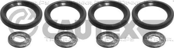 Кольцо форсунки уплотнительное Cautex (медь) для Suzuki Wagon R+ II 2003-2008. Артикул 011267