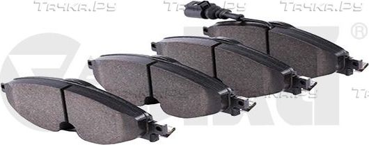 Тормозные колодки Vika передние для Audi A3 III (8V) 2012-2026. Артикул 66981693901