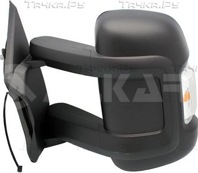 Зеркало боковое Alkar левое для Citroen Jumper II 2006-2026. Артикул 9251922
