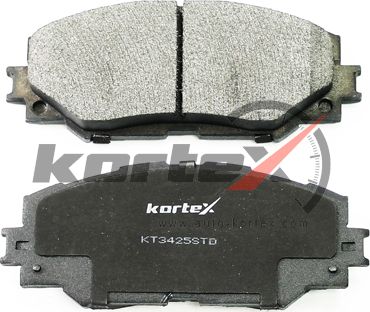 Колодки торм. TOYOTA COROLLA (E15)/AURIS (E15) 07- перед.к-т (Kortex). Артикул KT3425STD