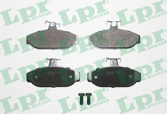 Тормозные колодки LPR передние для Volvo 960 I 1990-1994. Артикул 05P157