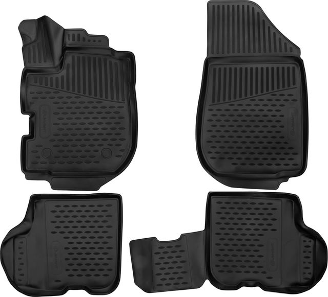 Коврики Element для салона Renault Logan II (вкл. MCV) 2018-2026. Артикул ELEMENT3D01998210k