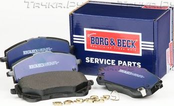 Тормозные колодки Borg & Beck. Артикул BBP2859