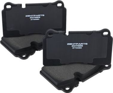 Тормозные колодки Zentparts. Артикул Z07569