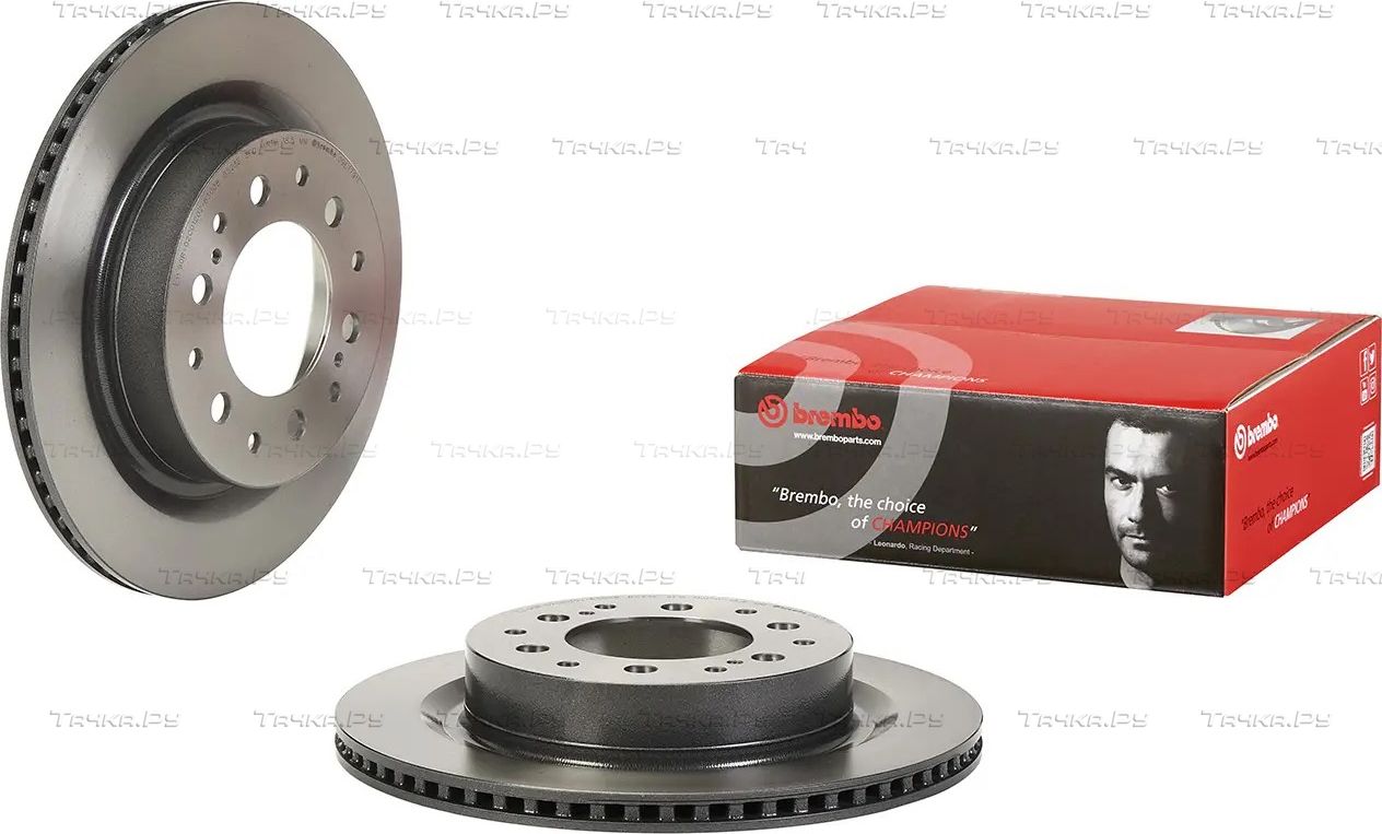 Тормозной диск Brembo PRIME LINE - UV Coated задний для Lexus LX 600 2021-2026. Артикул 09.E779.11