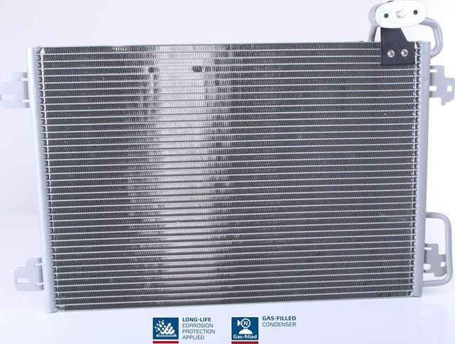 Радиатор кондиционера (конденсатор) Nissens (алюминий) для Renault Scenic II 1999-2003. Артикул 94572