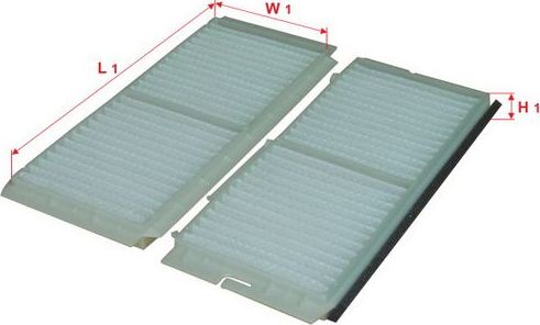 Салонный фильтр Sakura. Артикул CA-17150