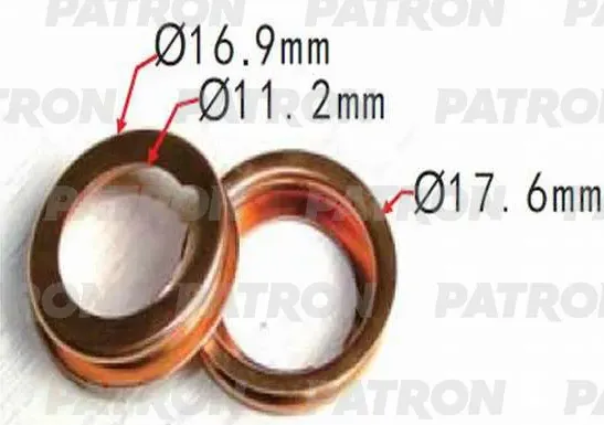 Шайба уплотнительная NISSAN применяемость уплотнительная шайба сливной пробки PATRON P37-0550 Patron. Артикул P37-0550
