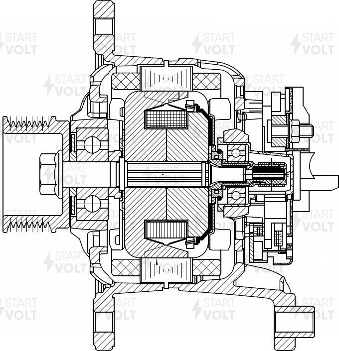 Генератор StartVOLT. Артикул LG 1099