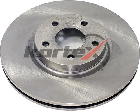 Диск тормозной FORD/VOLVO FOCUS II/III/KUGA/S40 04- R16/17 перед.вент.(d=300mm) (Kortex). Артикул KD0070