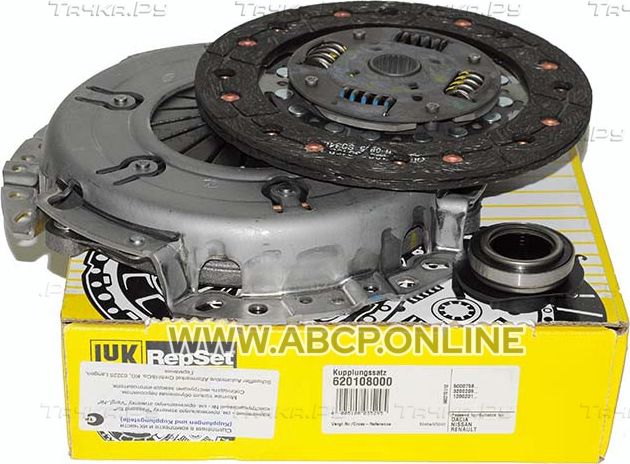 Сцепление (комплект) LuK RepSet для Nissan Kubistar X76 2003-2026. Артикул 620 1080 00