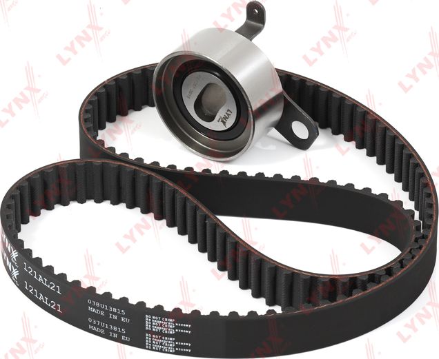 Ремень ГРМ с роликами (комплект) LYNXauto для Toyota Caldina II 1997-2002. Артикул PK-1114