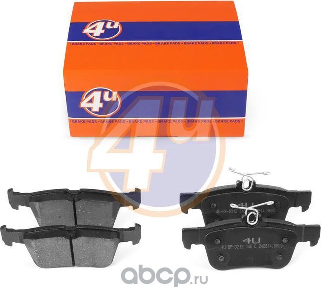 КОЛОДКИ ЗАД FORD MONDEO V TURNIER (CF) MONDEO V HATCHBACK (CE) MONDEO V SALOON ( (4U). Артикул 4UBP0212