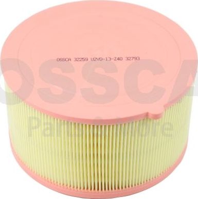 Воздушный фильтр OSSCA для Ford Ranger III 2011-2015. Артикул 32259