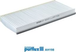 Салонный фильтр Purflux. Артикул AH198