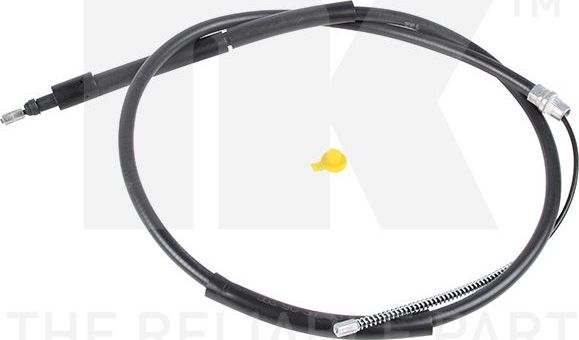 Трос ручника (тросик ручного тормоза) NK. Артикул 903733