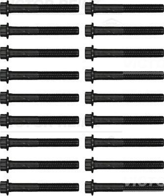 Комплект болтов ГБЦ Victor Reinz (сталь) для Mitsubishi L200 IV 2005-2015. Артикул 14-17028-01