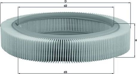 Воздушный фильтр Mahle. Артикул LX 209