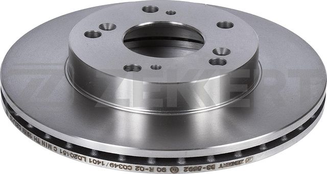 Тормозной диск Zekkert передний для Honda Stream I 2001-2006. Артикул BS-5892