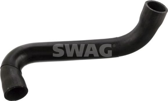 Патрубок радиатора (системы охлаждения) SWAG (резина) нижний для Mercedes-Benz S-Класс III (W140) 1991-1999. Артикул 10 91 4017