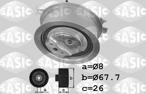 Натяжной ролик (натяжитель) ремня ГРМ Sasic. Артикул 1706070