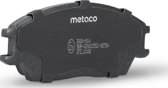 Колодки тормозные HYUNDAI ACCENT/GETZ передние (Metaco) Metaco. Артикул 3000014