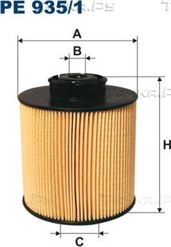 Топливный фильтр Filtron. Артикул PE 935/1