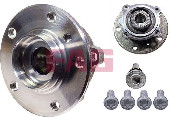 Ступица колеса с интегрированным подшипником Fag передняя для BMW 2 F22 2014-2026. Артикул 713 6496 90