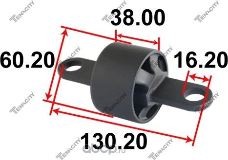 Сайлентблок рычага резиновый Tenacity (1369) AAMFO1029 Tenacity. Артикул AAMFO1029