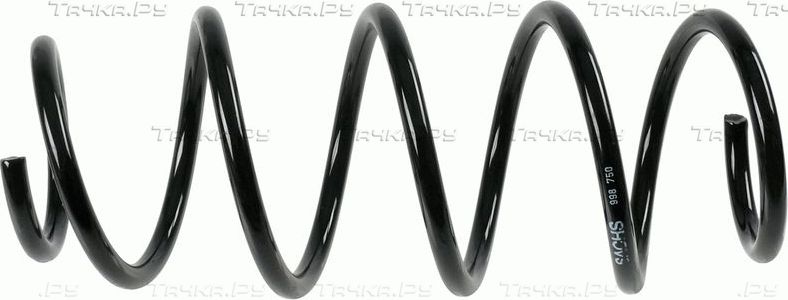 Пружина подвески SACHS. Артикул 998 750