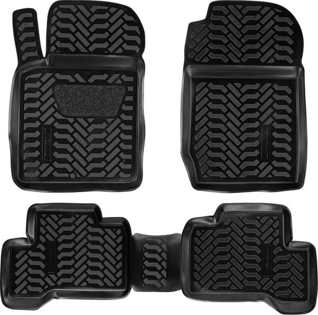 Коврики Airline 3D с высоким бортиком для салона Suzuki Grand Vitara III 5-дв. 2005-2015. Артикул ACM-PS-63