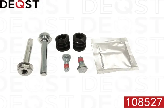 Комплект направляющих тормозного суппорта переднего направляющая (O 10 mm, Lucas (Deqst). Артикул 108527