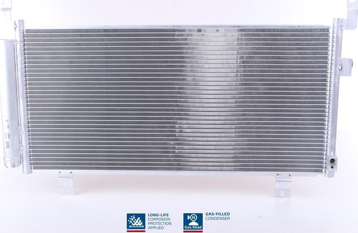 Радиатор кондиционера (конденсатор) Nissens (алюминий). Артикул 940437