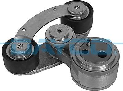 Натяжной ролик (натяжитель) приводного клинового зубчатого ремня Dayco для Citroen DS5 2011-2015. Артикул APV4023