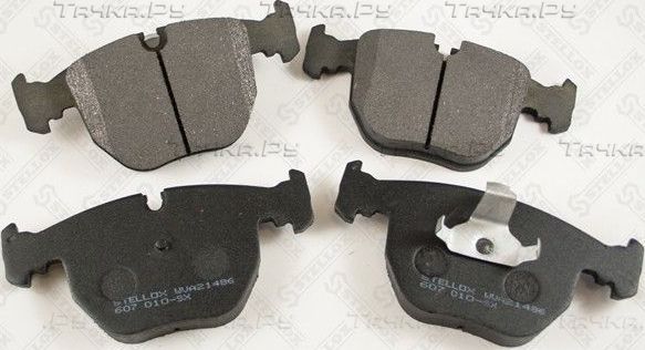 Тормозные колодки Stellox передние для BMW 5 IV (E39) 1996-2004. Артикул 607 010-SX