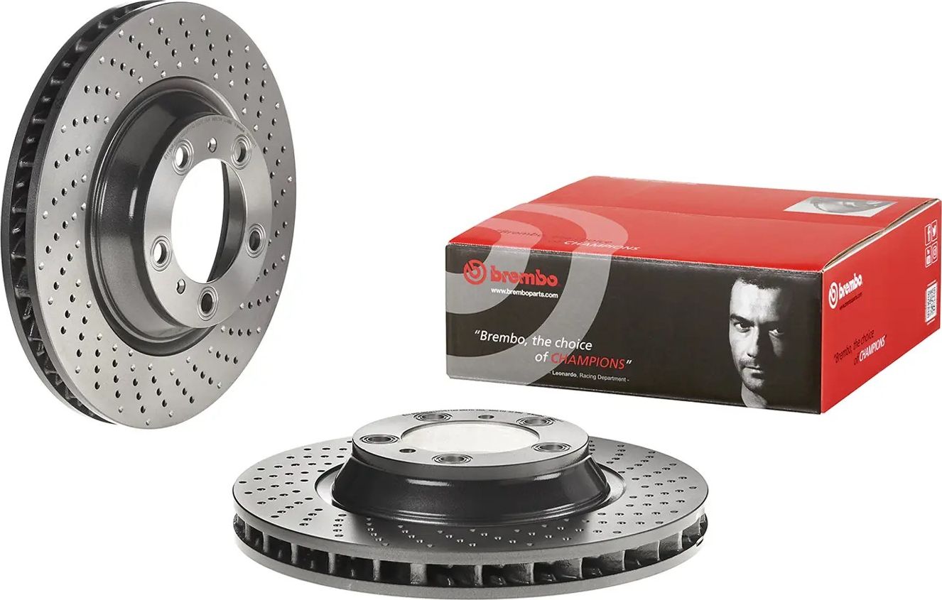 Тормозной диск Brembo PRIME LINE - UV Coated. Артикул 09.D933.11