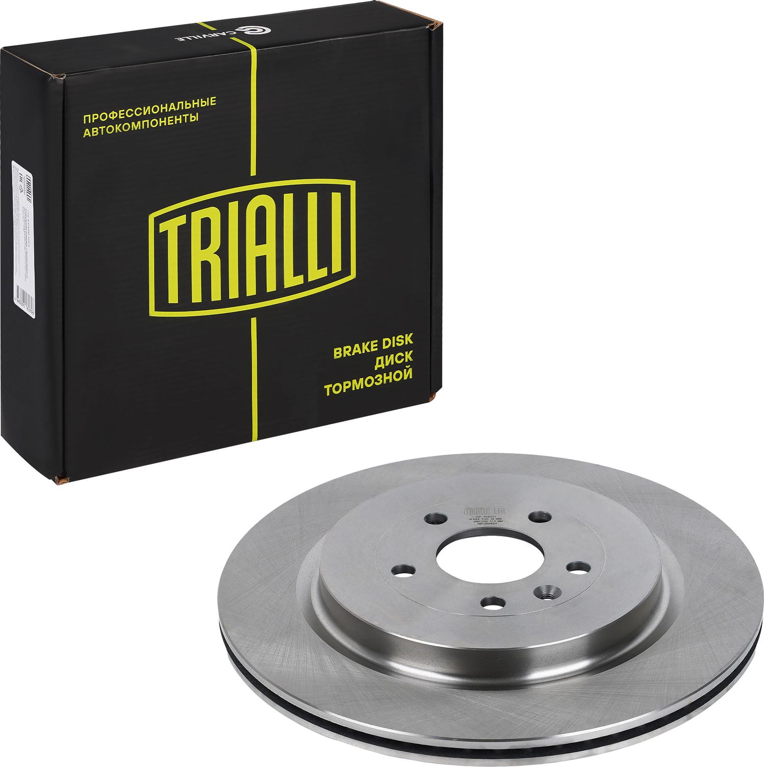 Тормозной диск Trialli. Артикул DF 106211