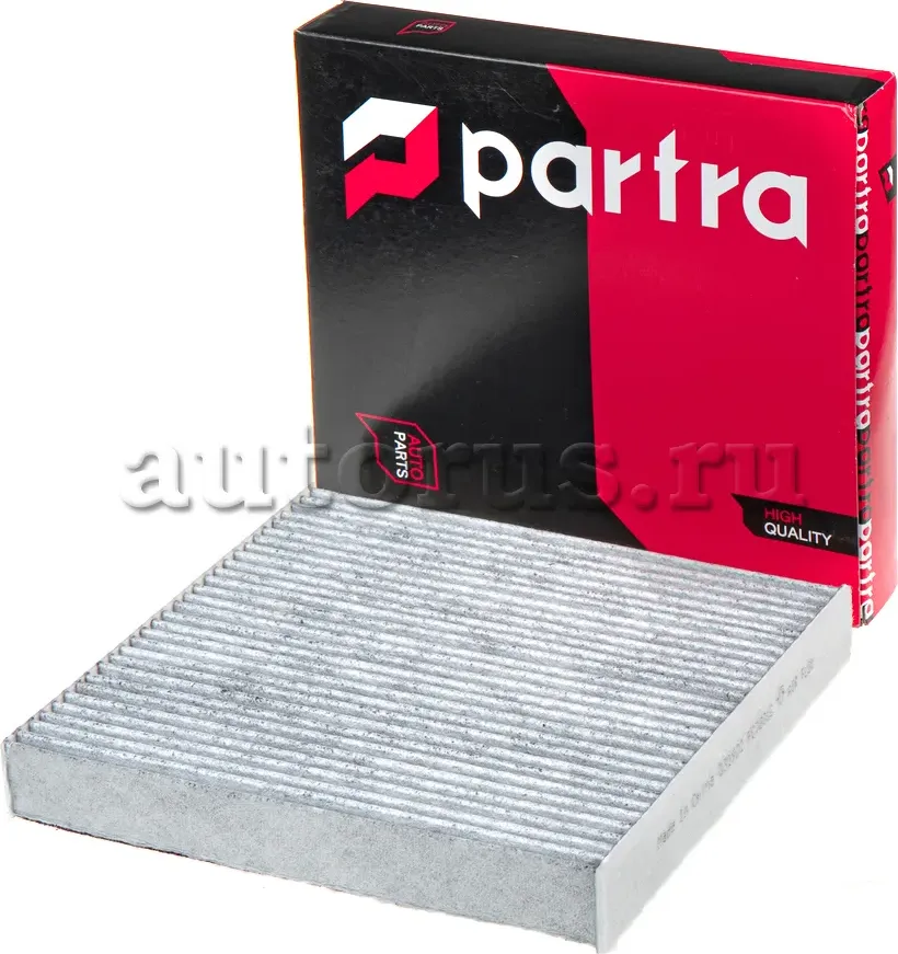 Фильтр салона угольный (Partra). Артикул FC7001C