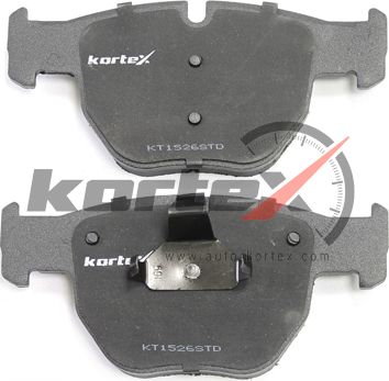 Колодки тормозные передние (Kortex). Артикул KT1526STD